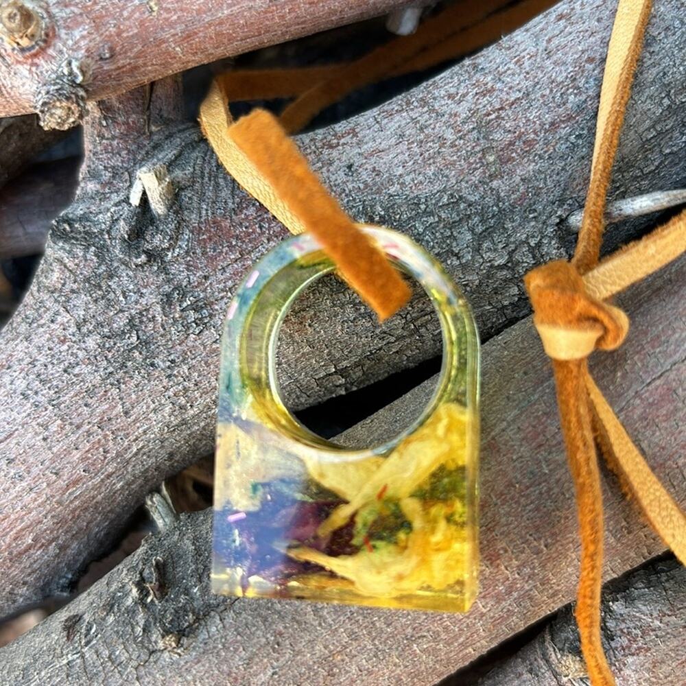 Handmade Desert Flower Ring